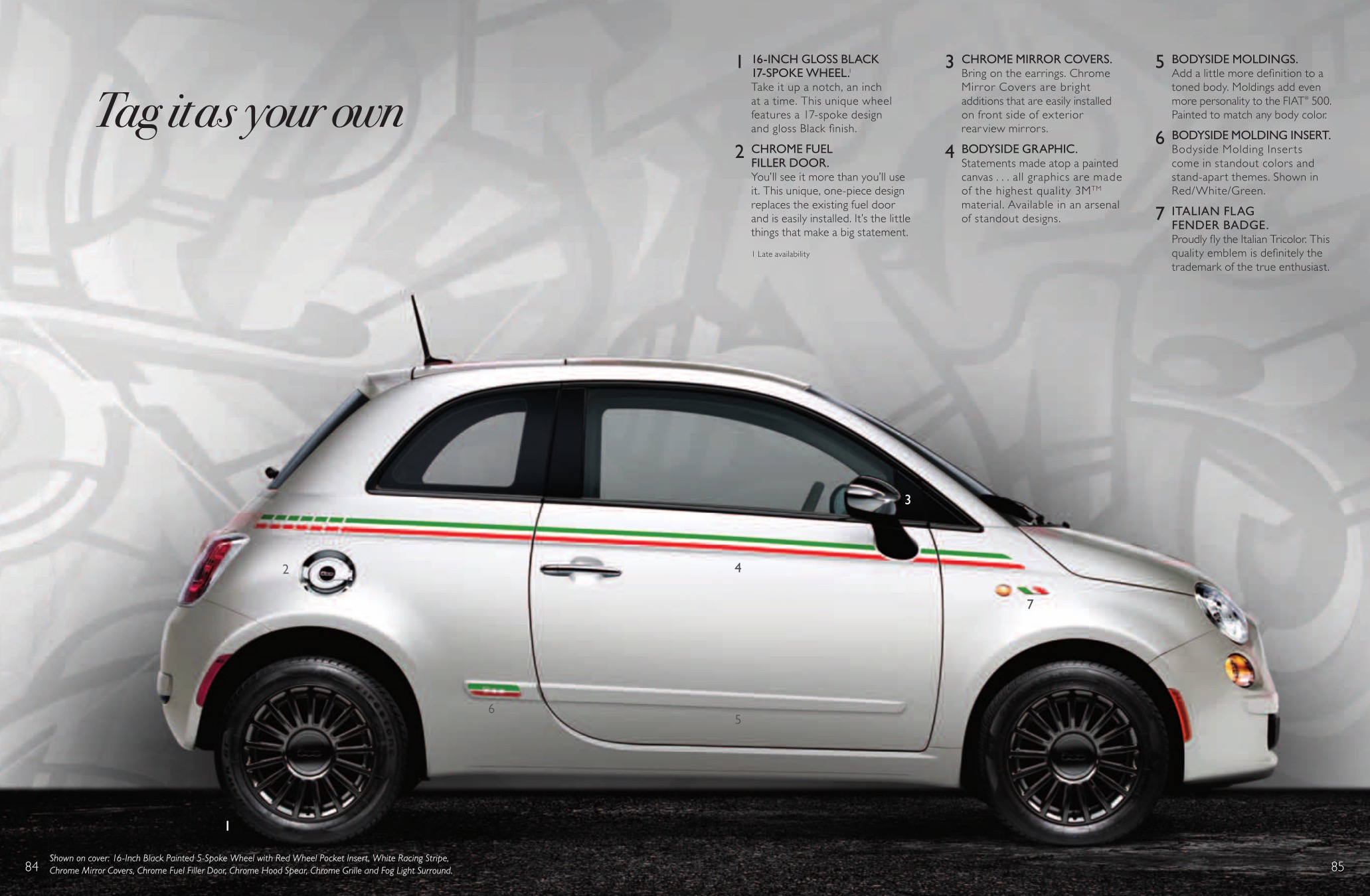 2012 Fiat 500 Brochure Page 25